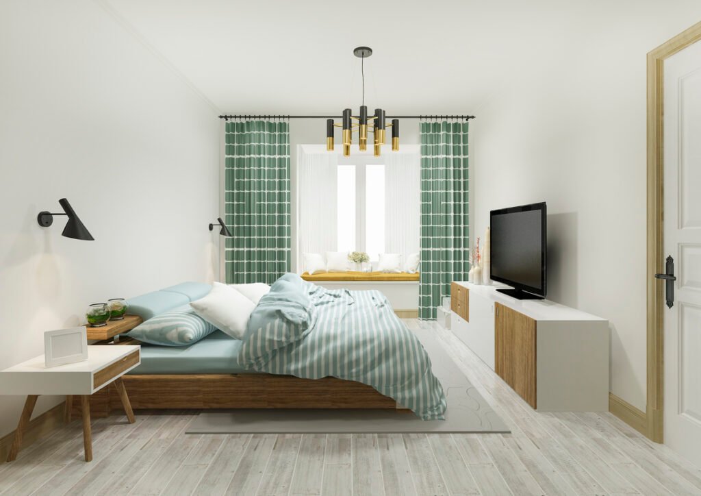 low budget bedroom