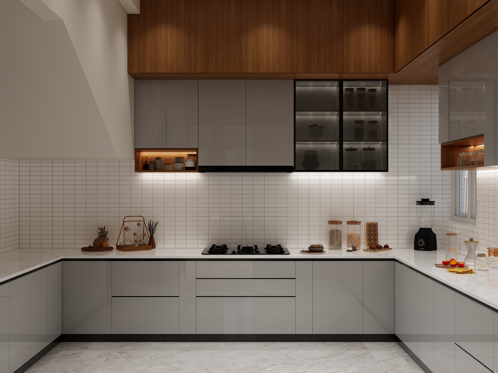 Dining and living interior design Chennai