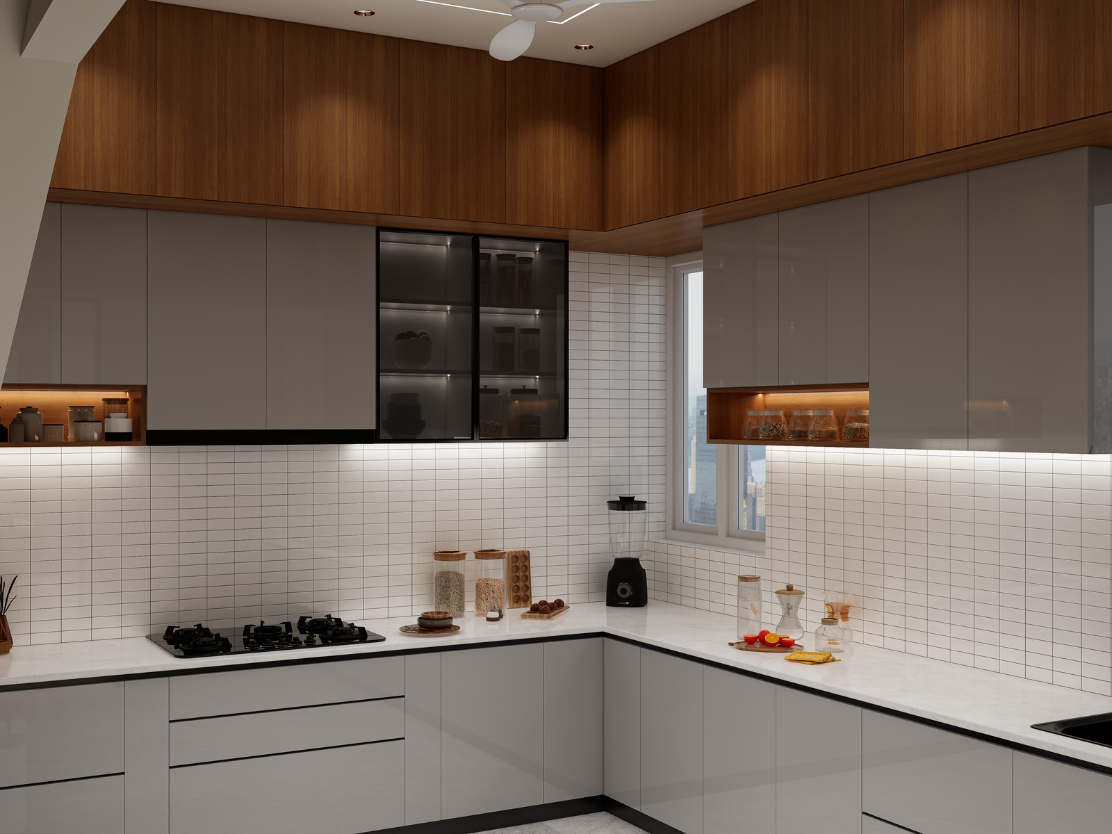 Contemporary apartment interior design