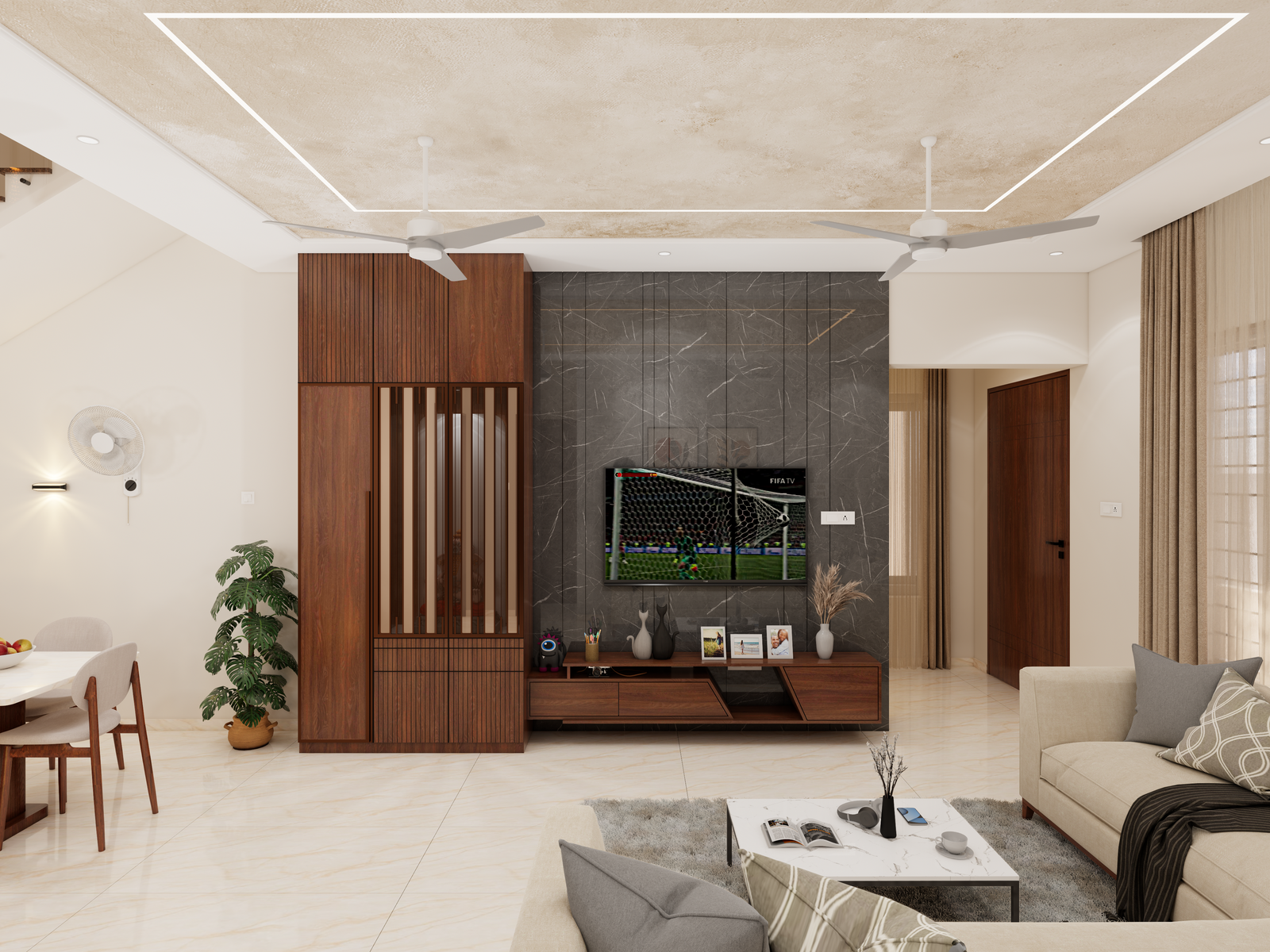 Gridstone building elevation and architectural design