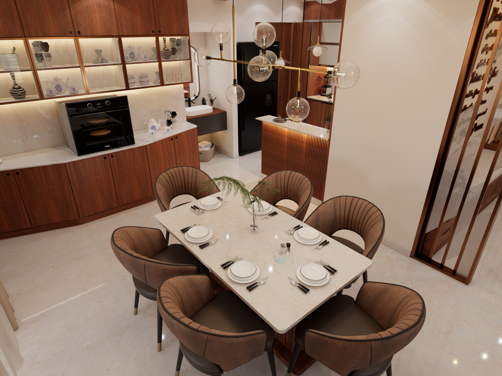 Modern home interiors Chennai