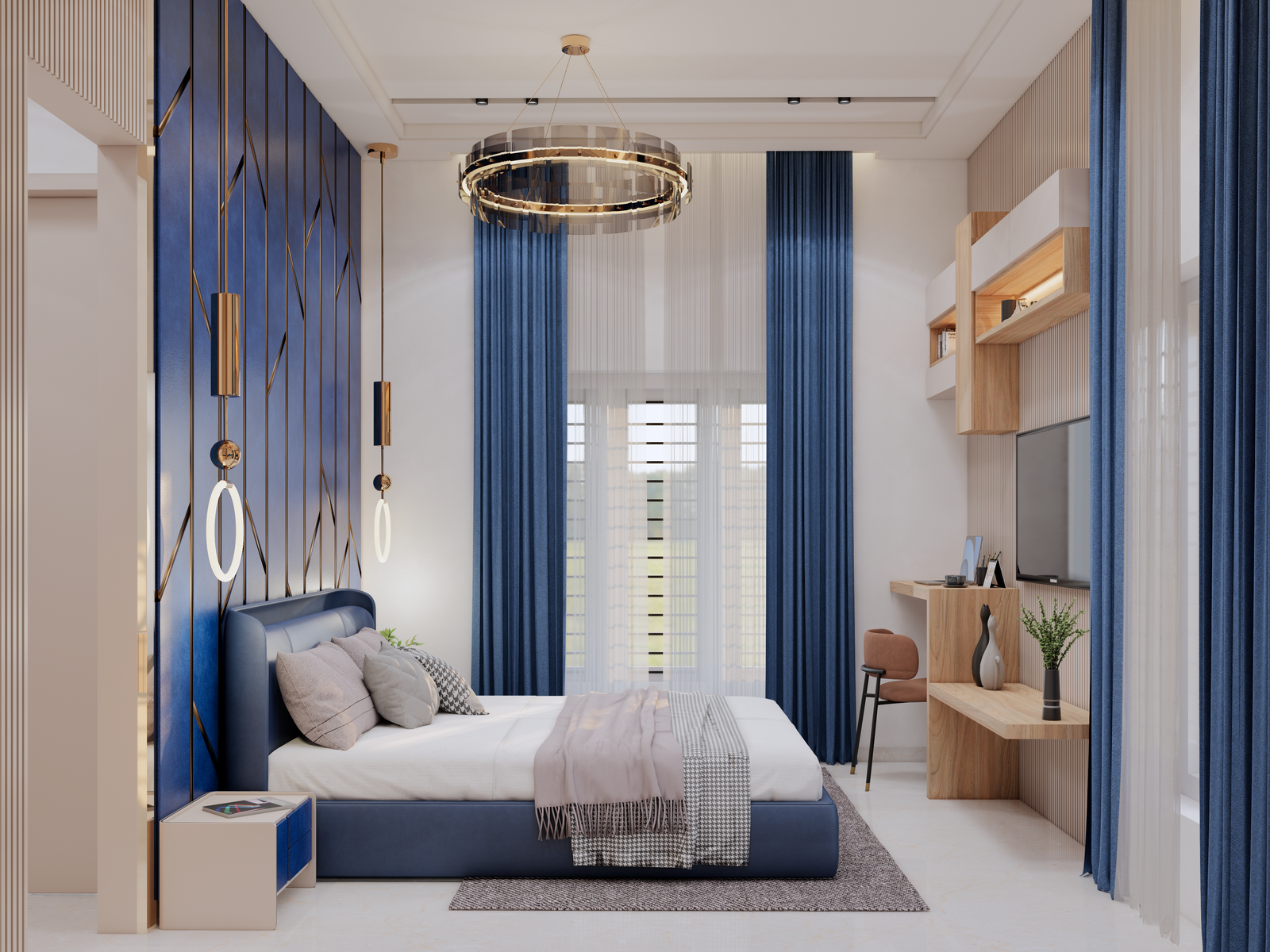 Apartment bedroom interior design