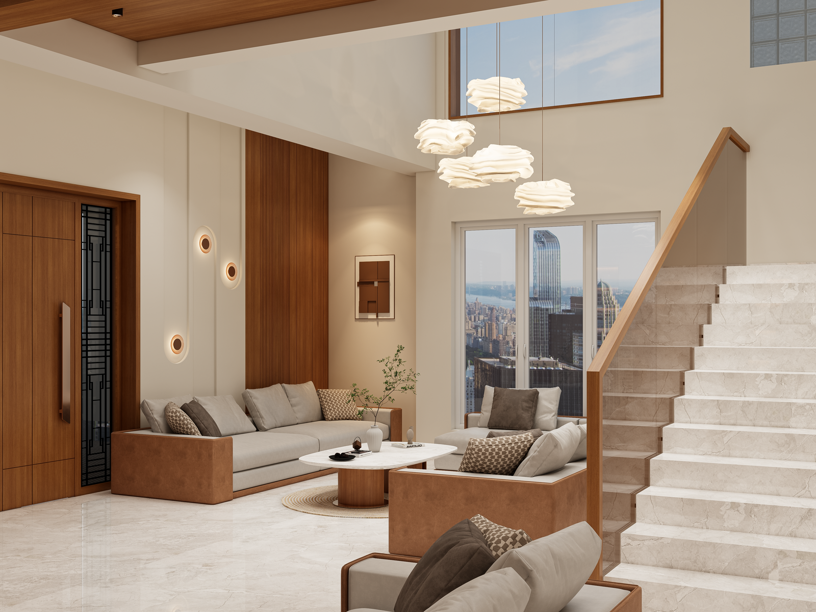 Apartment interior architecture project