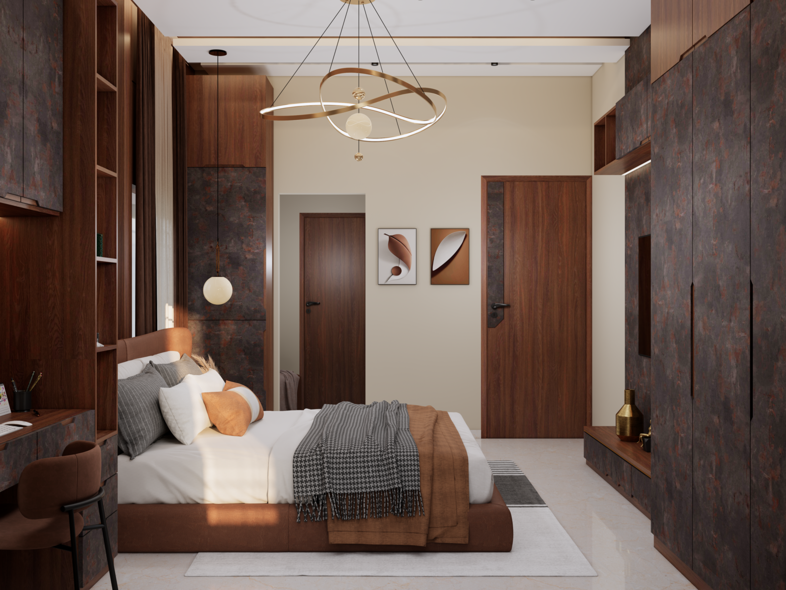Modern apartment home interior