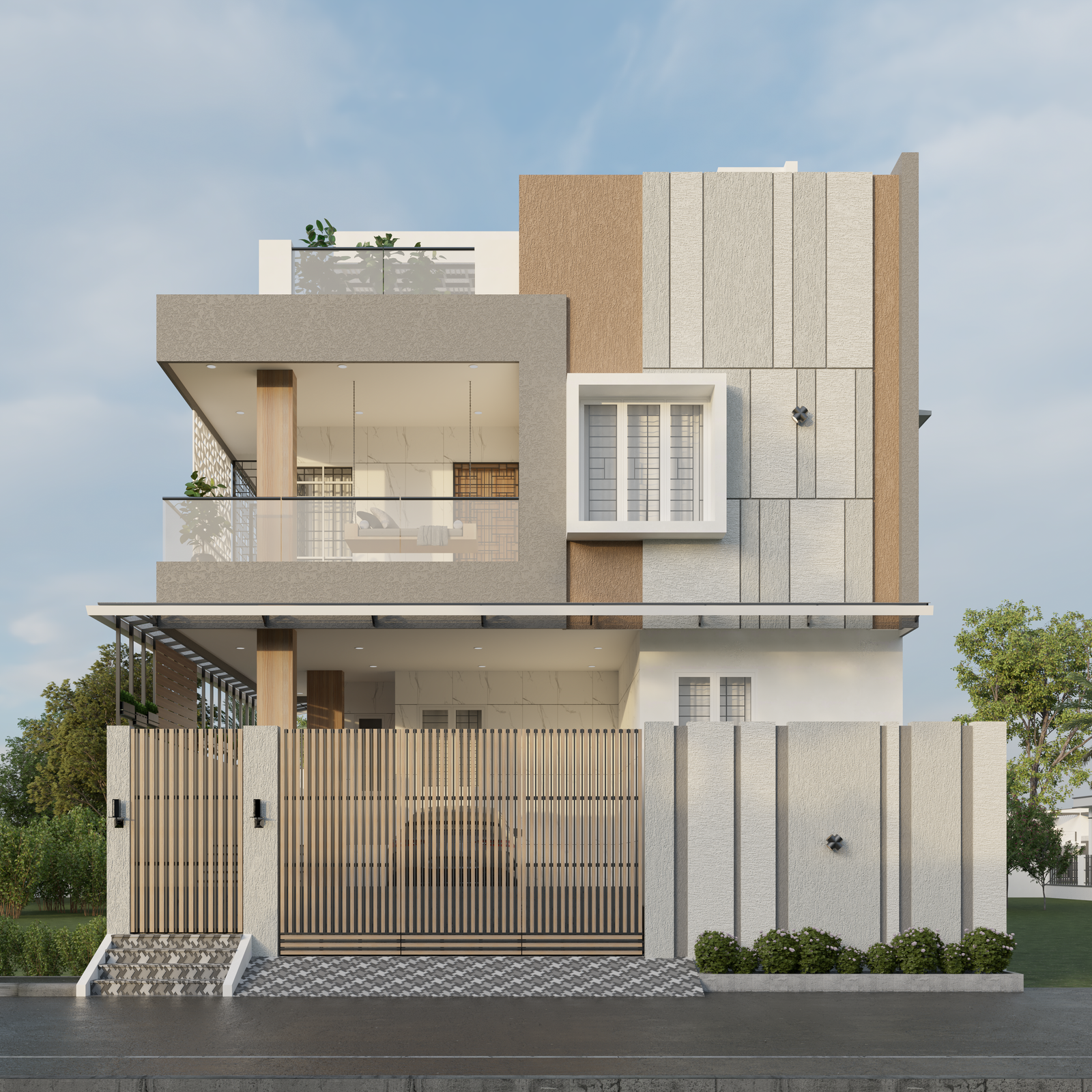 Architectural firm in Chennai - modern residential project