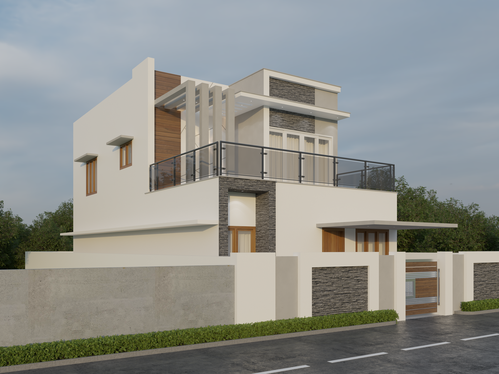 Godwin Residence villa architecture Chennai